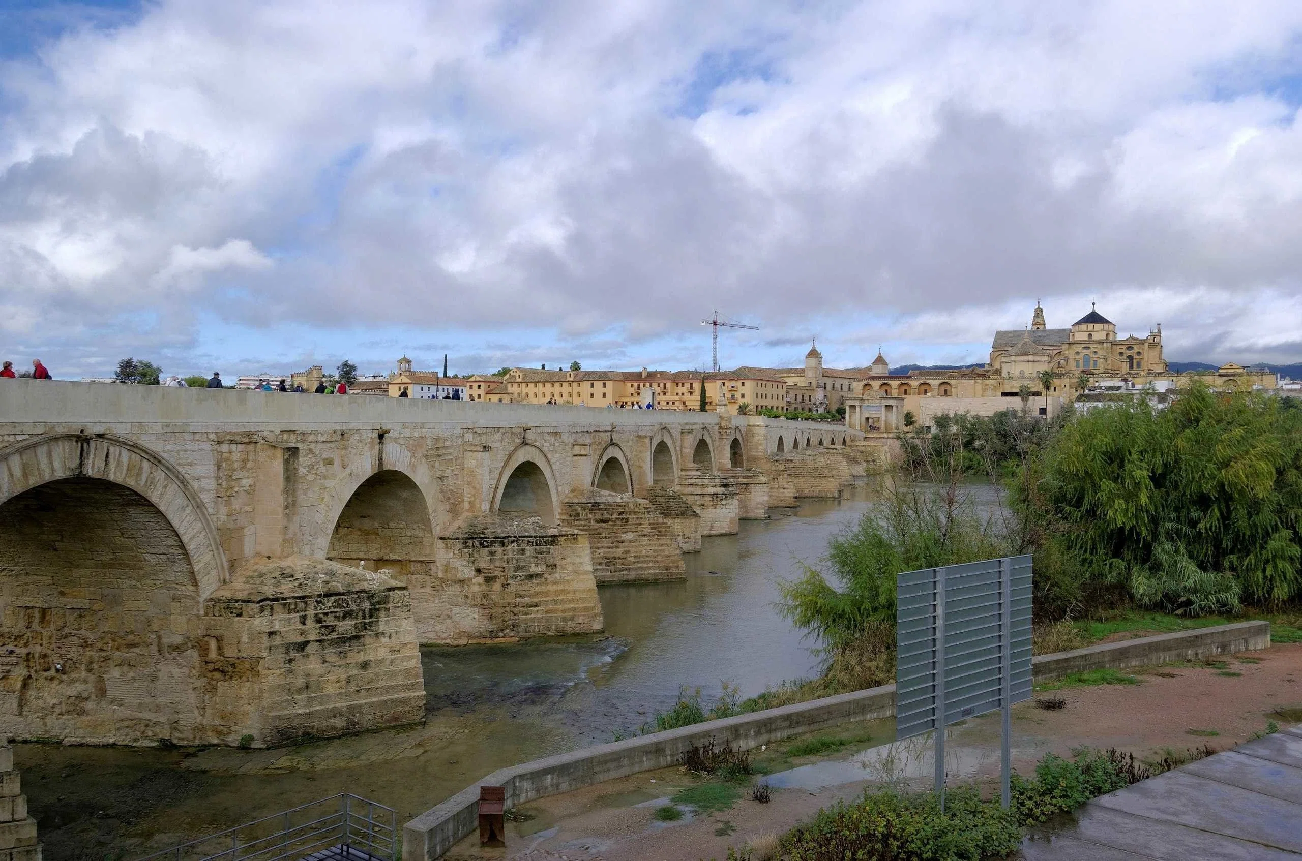 ヨーロッパの橋のある風景 ローマ橋 コルドバ スペイン Yasuto Takizawasan Note