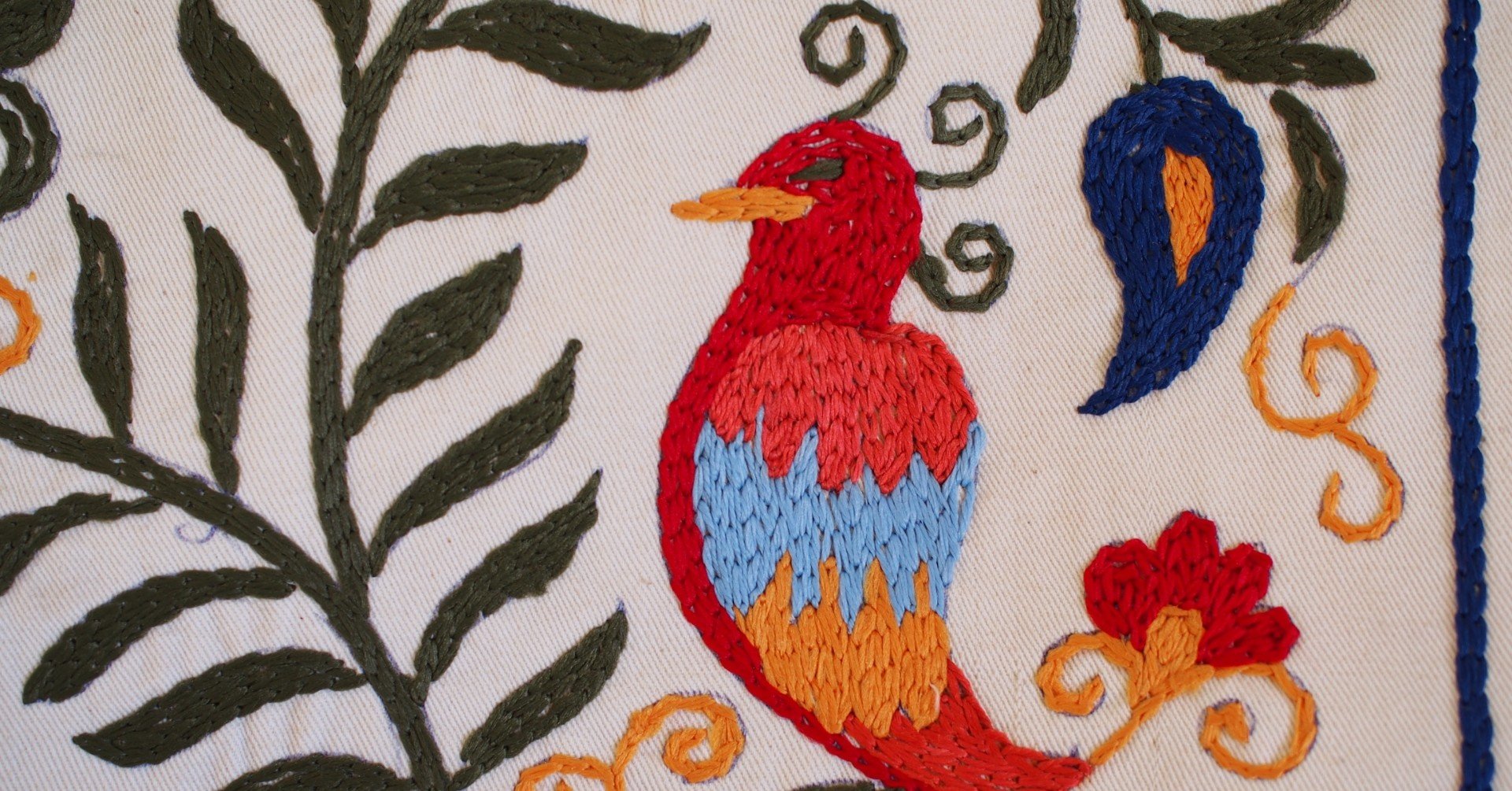 スザニってあれよ、乙嫁語りでパリヤさんがやってる布支度のあれ、の話