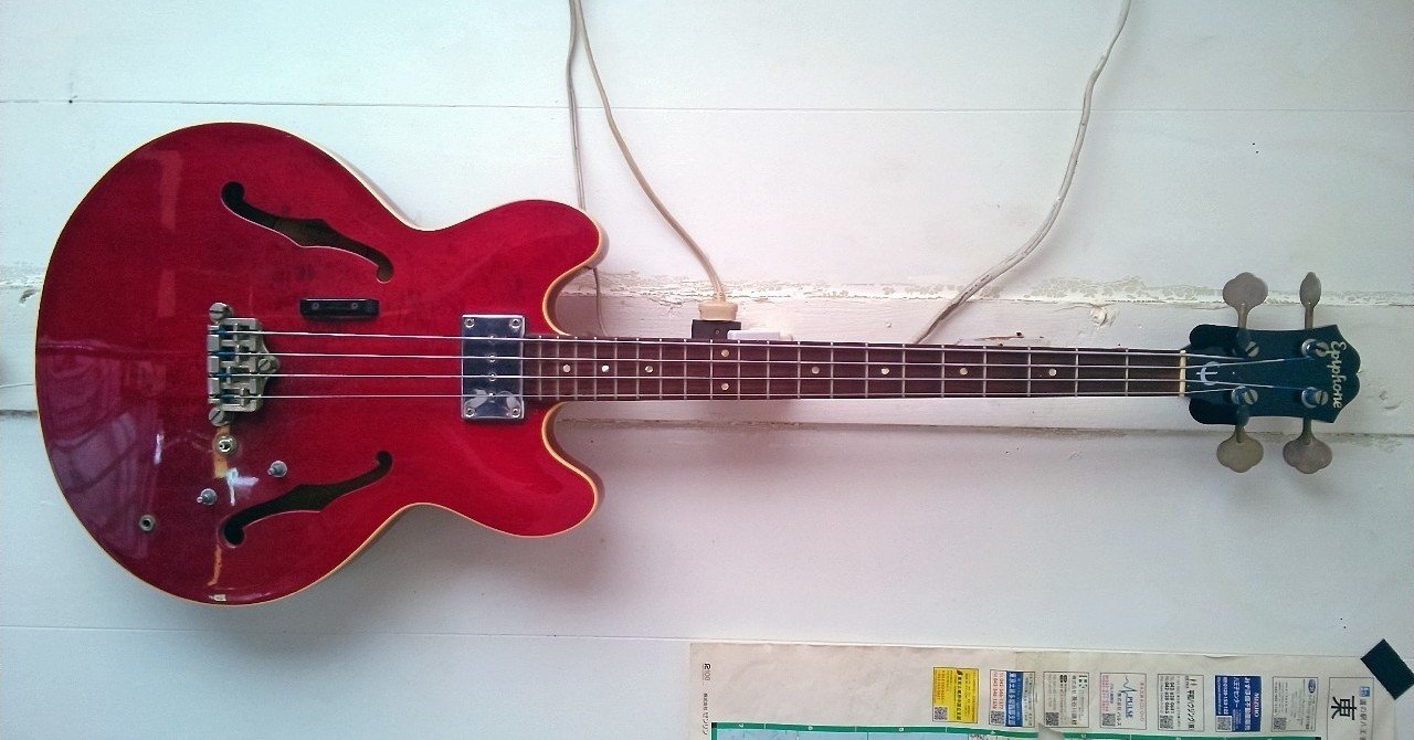 エピフォン　リボリベース Epiphone '66 Rivoli Bass - ブロンド - ハイパーギターズ Hyper