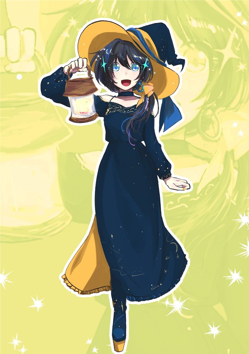 新立ち絵 ハロウィン衣装紹介 彼方ゆく Note