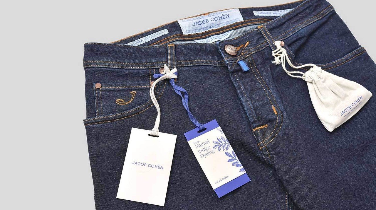 【美品】イタリア製 ヤコブコーエン　ハラコベルト　水色　ゴールドバックル 美品】イタリア製 ヤコブコーエン ハラコベルト 水色 ゴールド
