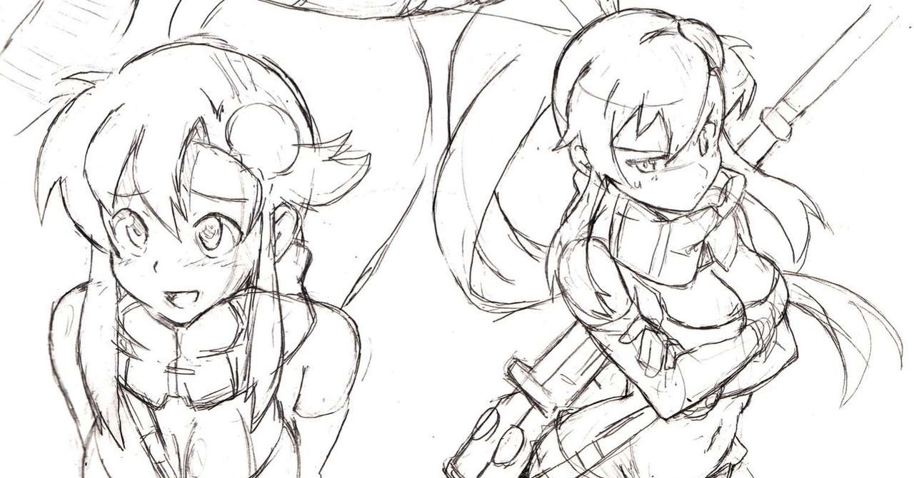 模写をしたら自分の絵柄が変わる おこめd Note