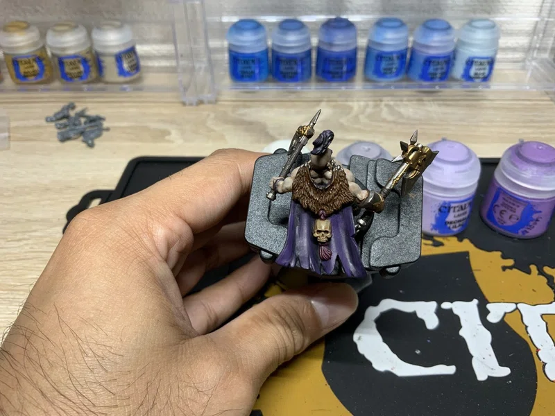 パープルクローク グラデーション塗装 白滝 Shirataki Youtube Shirataki Miniature Note