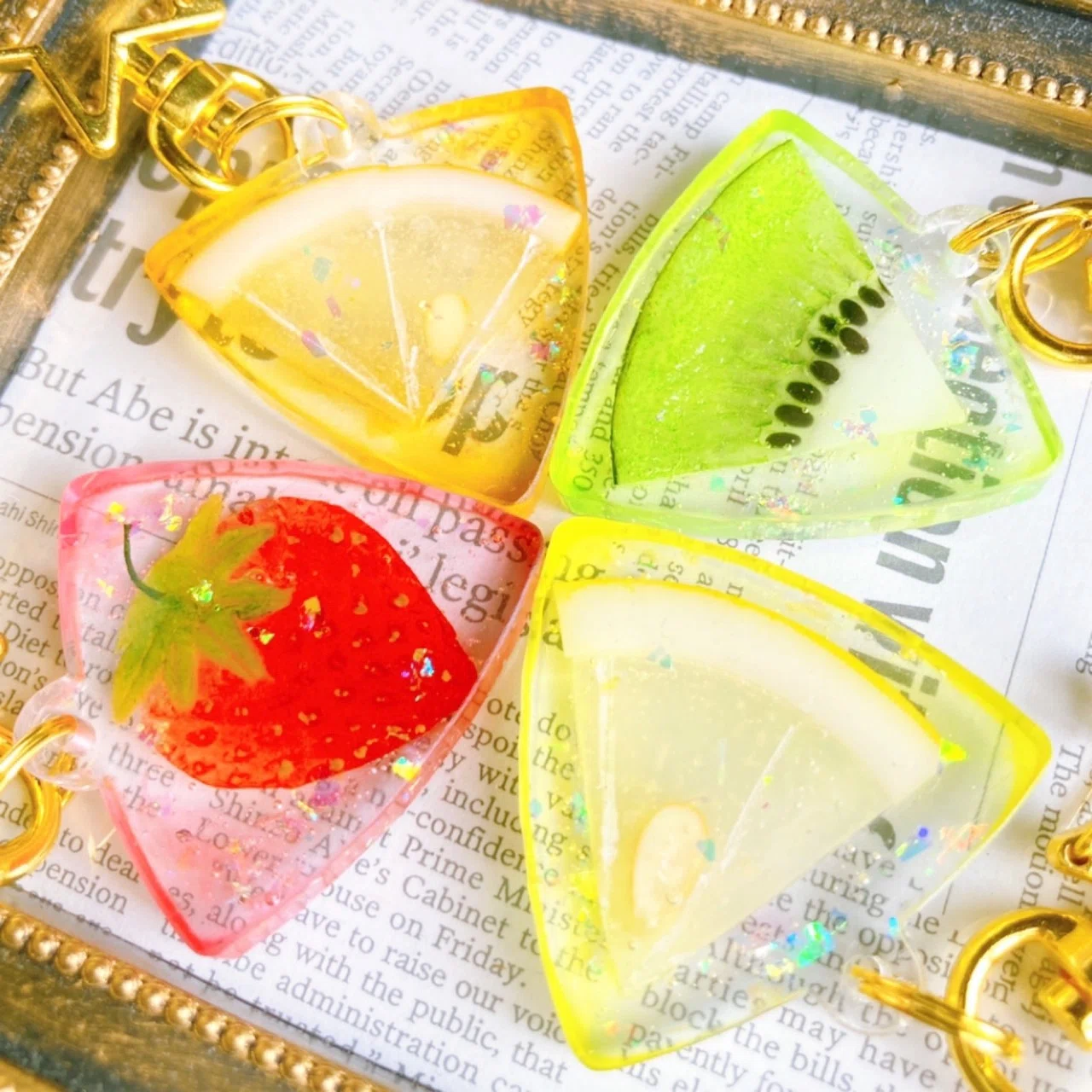 PR】変色や褪色のないフェイク押しフルーツ。これが粘土から？｜ツキの 