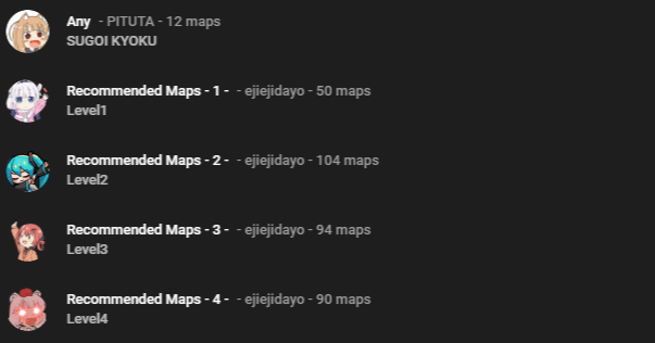 Steam版beatsaberにプレイリストごとまとめて曲を入れる ぴちゅった Note