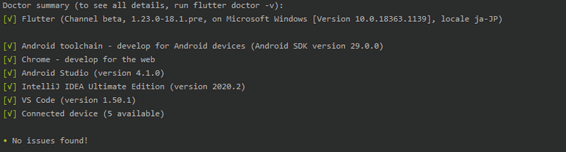 Flutter Windowsユーザーの開発環境 Flutterラボ Note