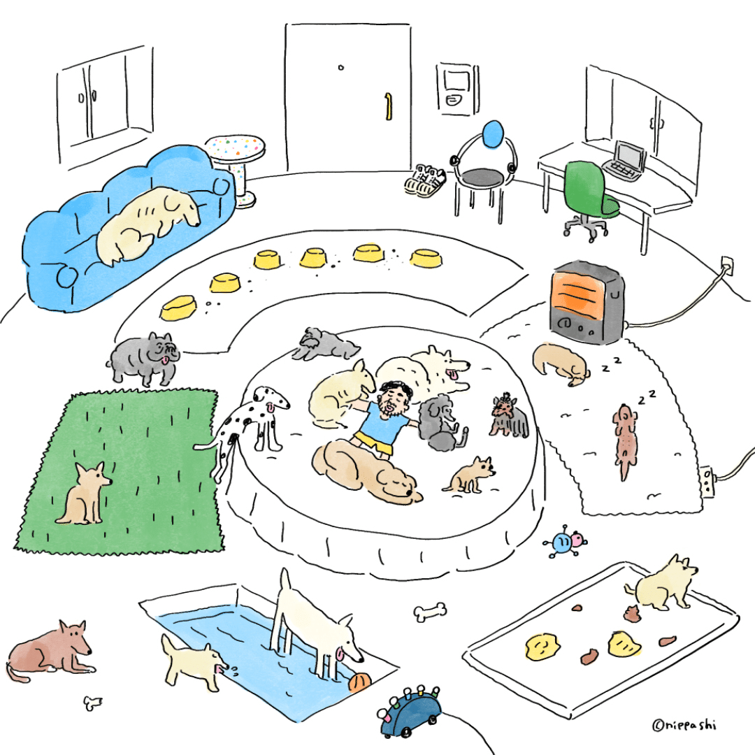 夢の暮らし イラストレーターニッパシ 建築4コマ Note