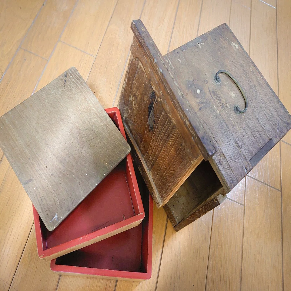 明治時代のお弁当箱＋αをいただきました｜研究用ぷきを