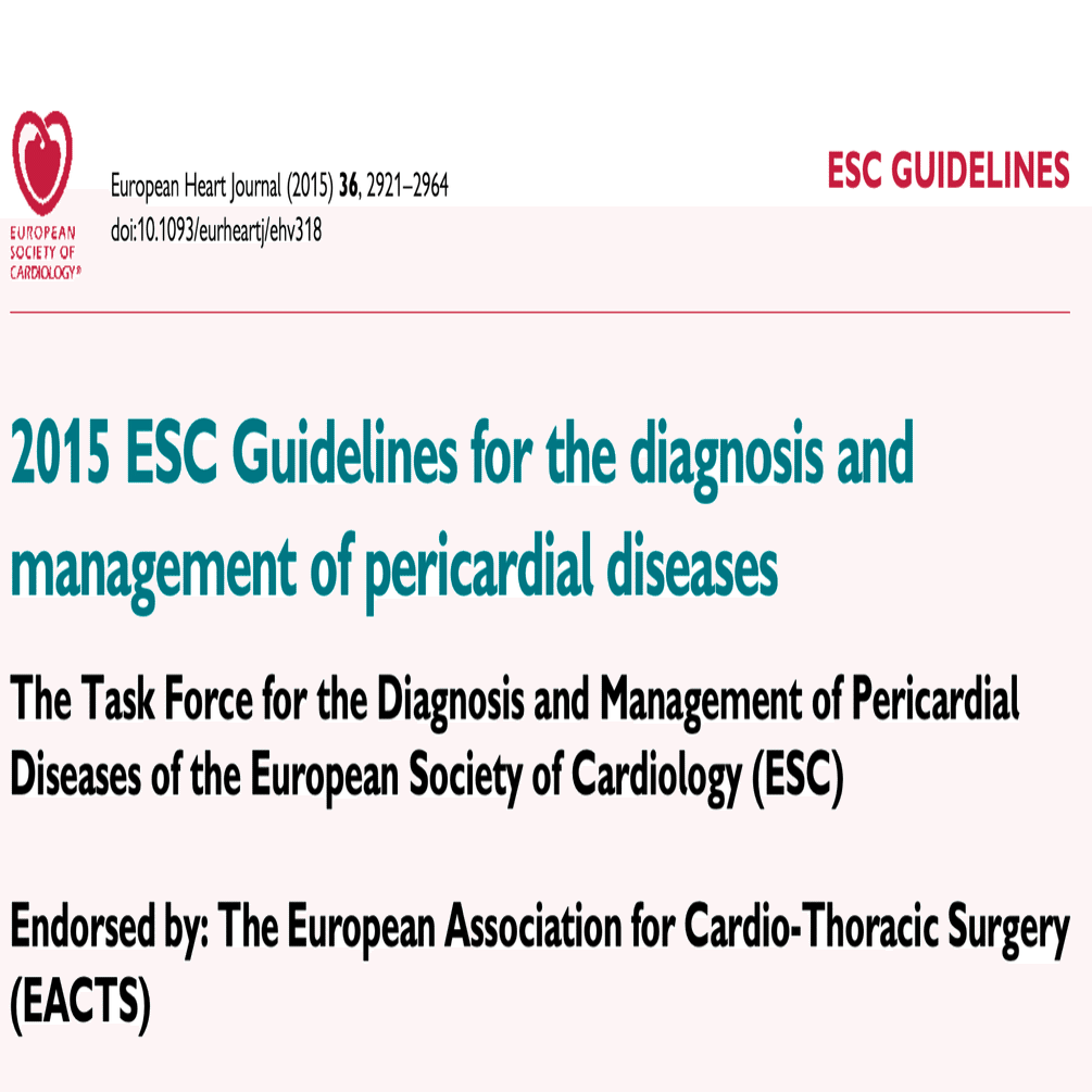 急性心膜炎 Acute Pericarditis についてまとめてみた 11 1 ドクター ミュラー Note
