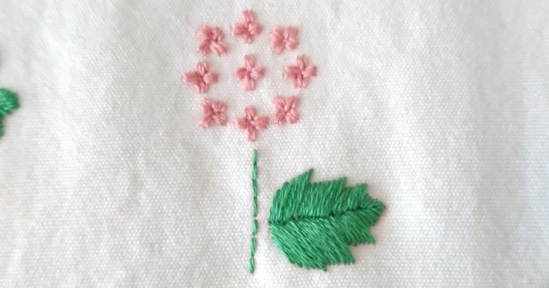 野の花の刺繍図案 ステップ9 クロスのお花の刺繍応用編 Apostrophe S 刺繍雑貨作家 Note 野の花の刺繍図案 ステップ9 クロスのお花の刺繍応用編 Apostrophe S 刺繍雑貨作家 Note