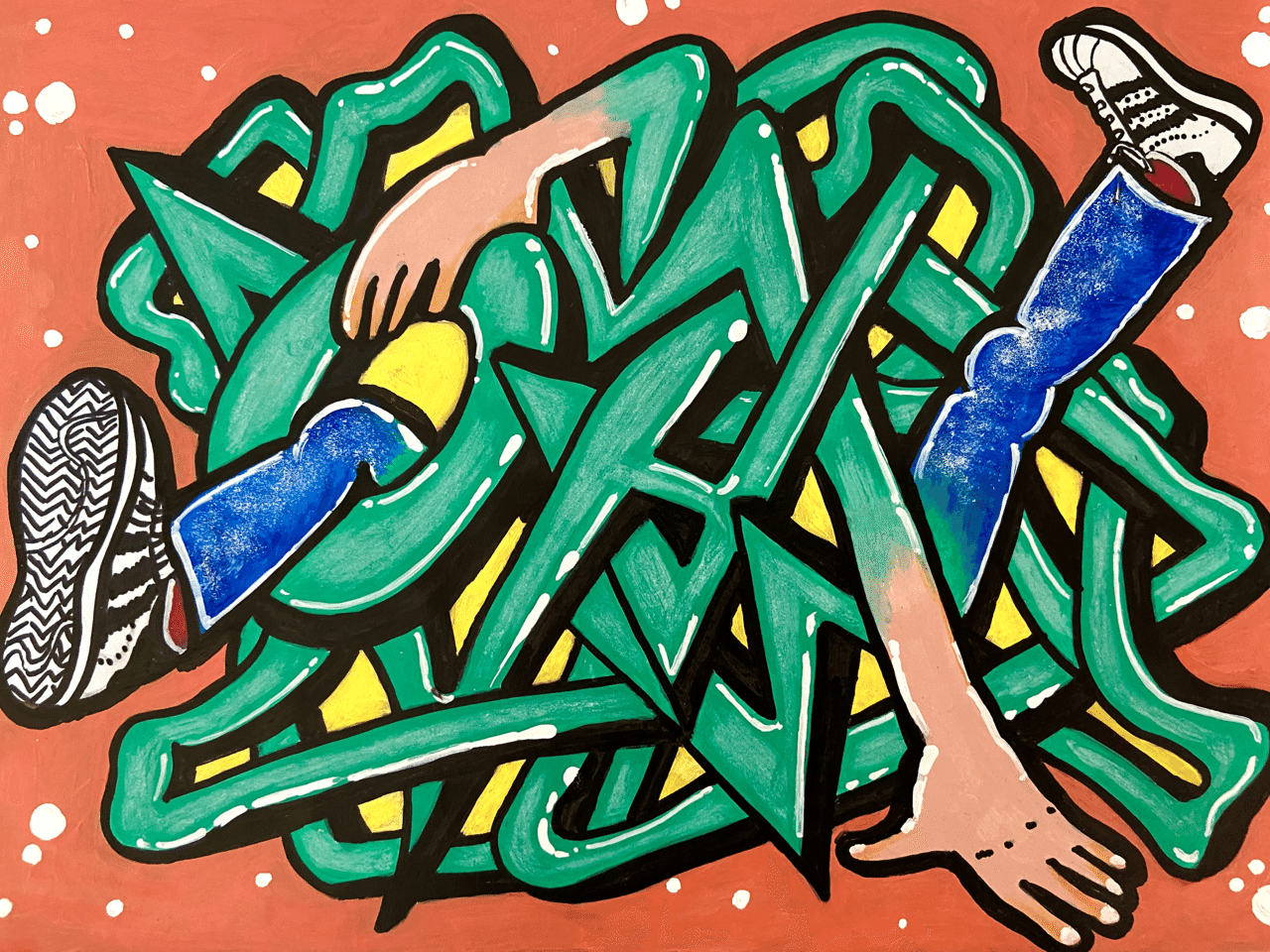 グラフティアートワーク 山本 早百合 Note