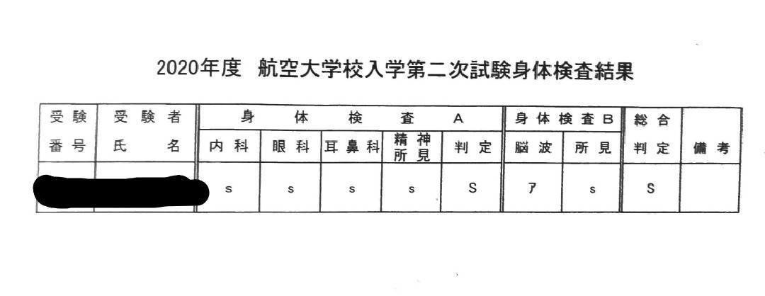 航空大学校二次試験対策 航空身体検査マニュアル