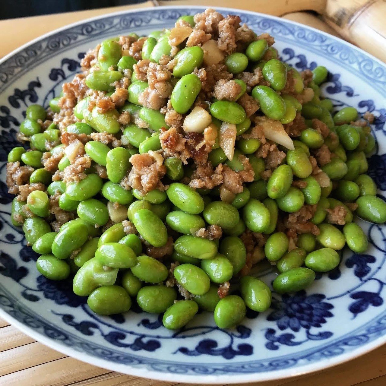 おうちで中華 毛豆炒肉末 枝豆と豚ひき肉の炒めもの 酒徒 しゅと おうちで中華 Note