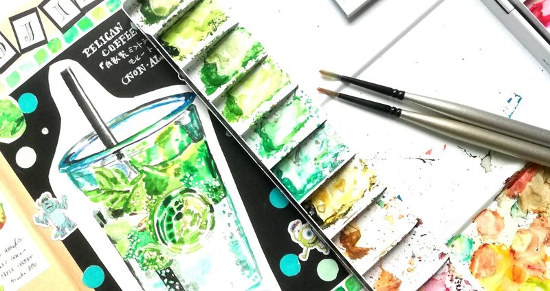 絵の初心者の私が独学で 水彩画のスキル を磨く為に取り組んだこと きのっこ 水彩イラスト Note