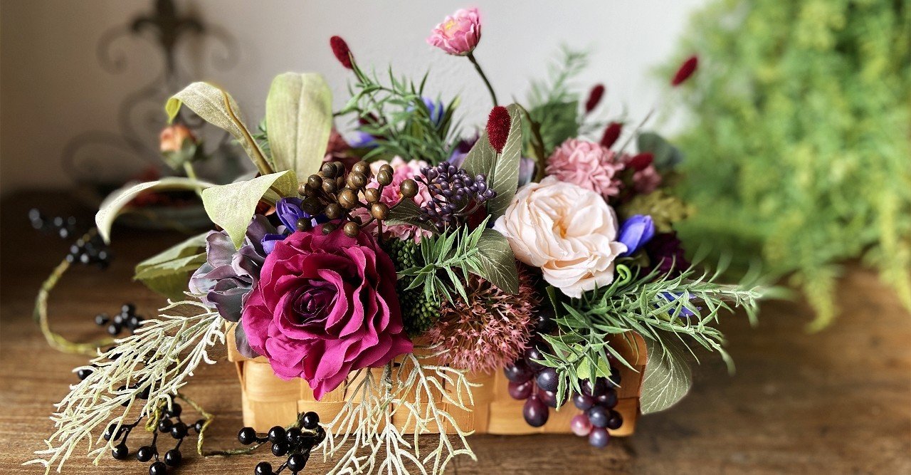 動画 100均造花で作る 秋を彩るインテリアフラワー Pyu Flower Note 動画 100均造花で作る 秋を彩るインテリアフラワー Pyu Flower Note