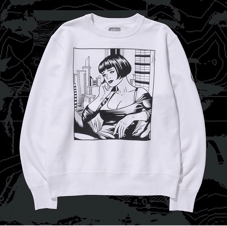 C.E CAVEMPT グラフィックスウェット ホワイト C.E CAVEMPT グラフィックスウェット ホワイト（C.E CAVEMPT