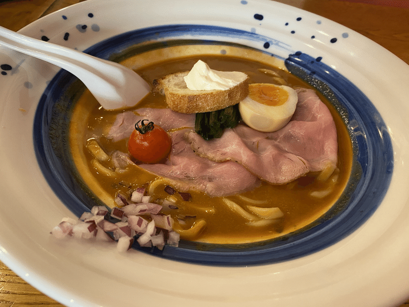 オマール海老のビスクスープ フレンチシェフによるラーメン Ma34 Note
