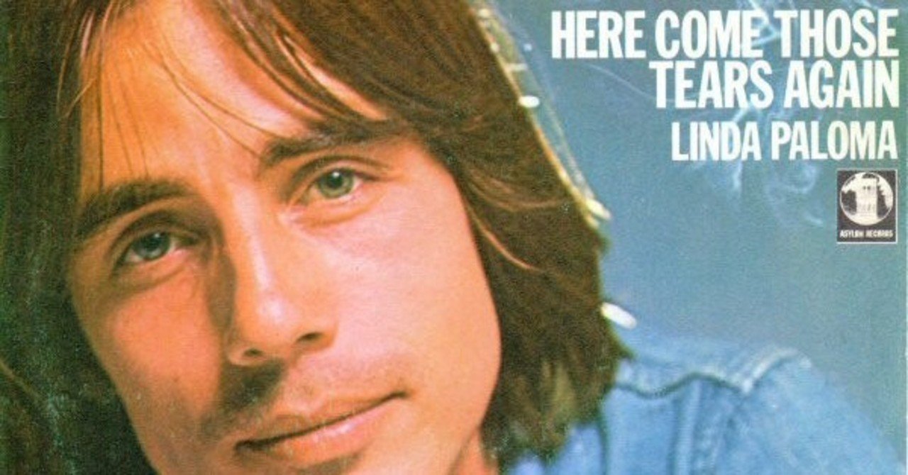 激レア Eagles Jackson Browne Linda ポスター 音楽話)06: Jackson Browne “Here Comes Those Tears Again