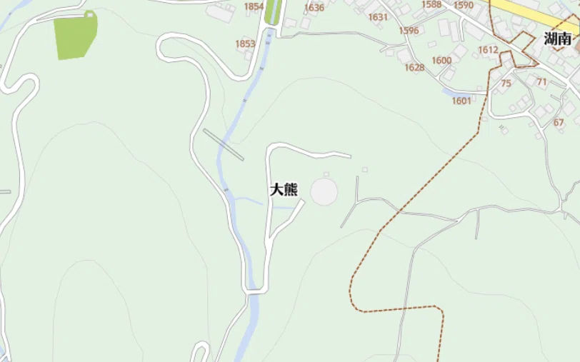 諏訪市湖南大熊