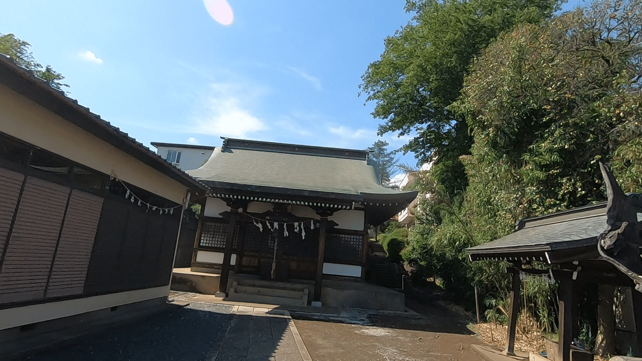 埼玉県所沢 天照大御神 月読神を祀る日月神社 日本昔話 とんぼのやどり木 の伝説話 時雨 Note
