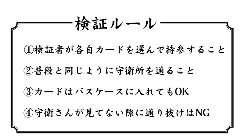 記事 検証ルール