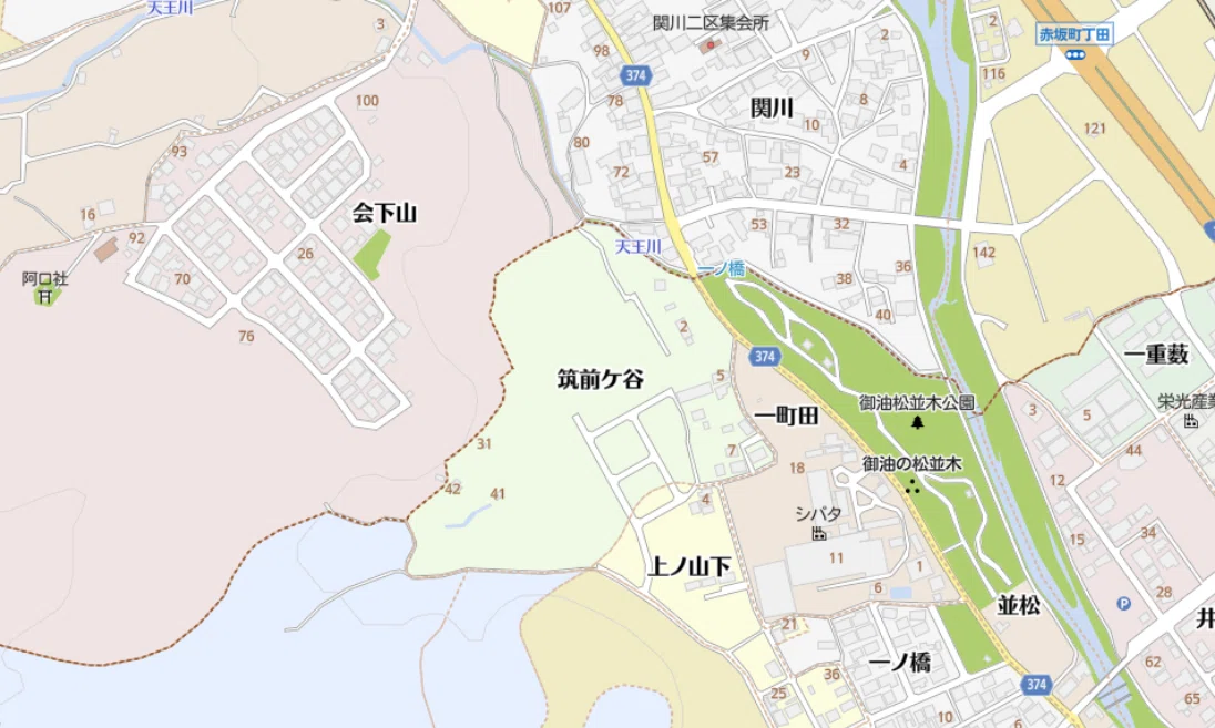 筑前ヶ谷