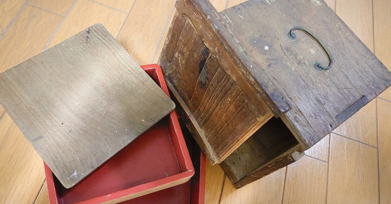 明治時代のお弁当箱＋αをいただきました｜研究用ぷきを