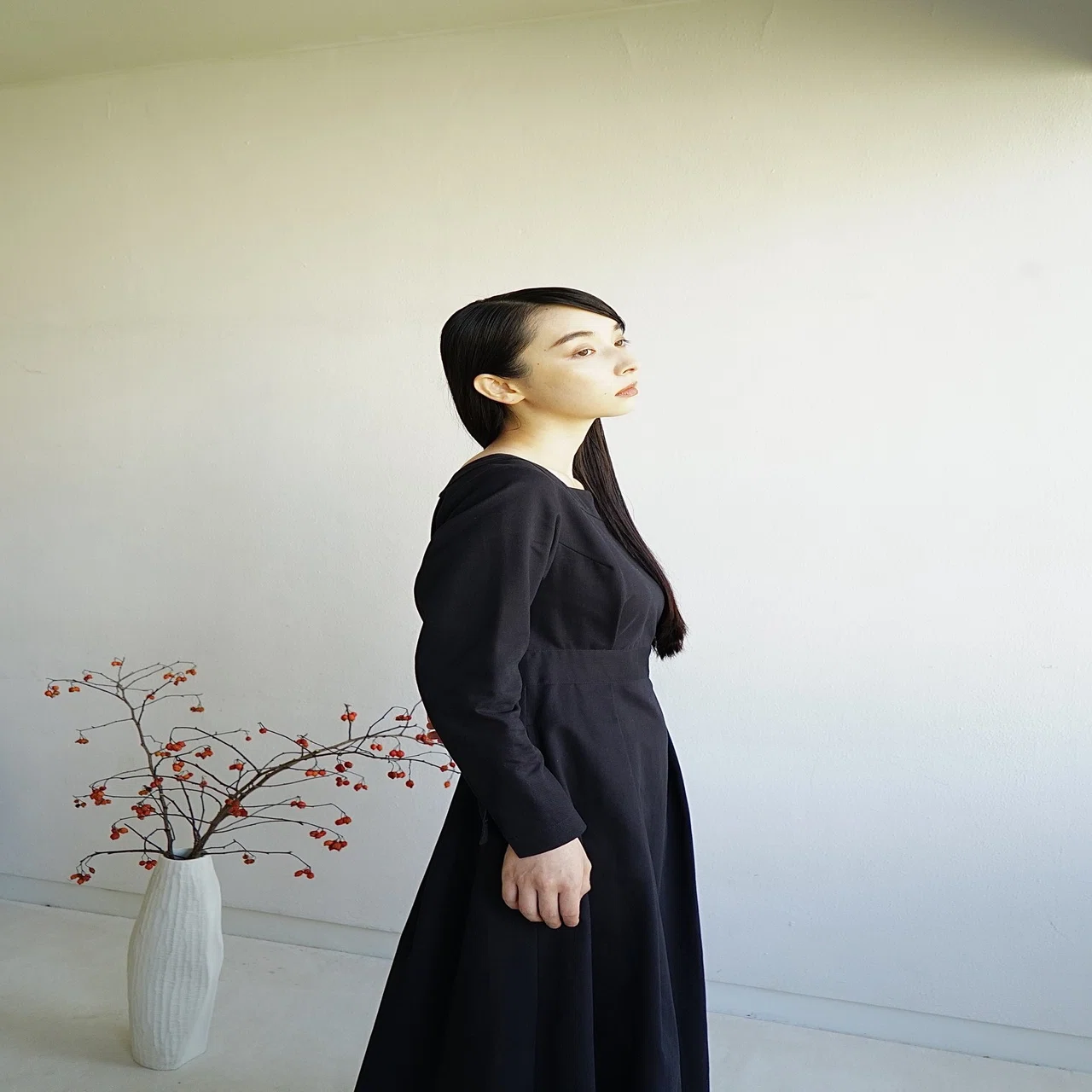 10/28 21:00~】大人のためのスクエアネックドレス。 【THE DRESS #26 