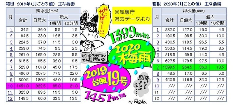 降水量データ