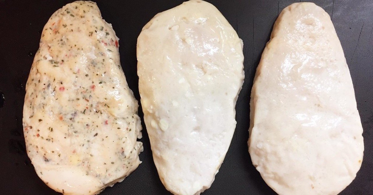 アマタケの練り込み製法サラダチキン3種 ハーブ チーズ プレーン を一気食い やままあき ポッドキャスト 喋りたいことやまやまです Note