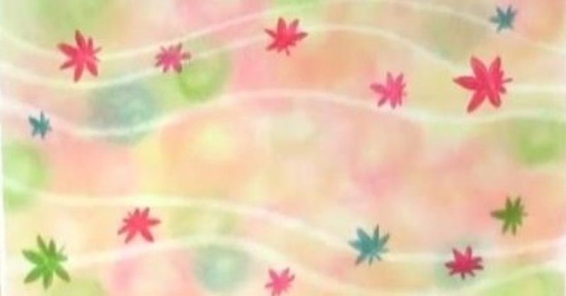 パステルと色鉛筆 秋っぽい背景ともみじを描く つくえゆき らくがき講師 Note
