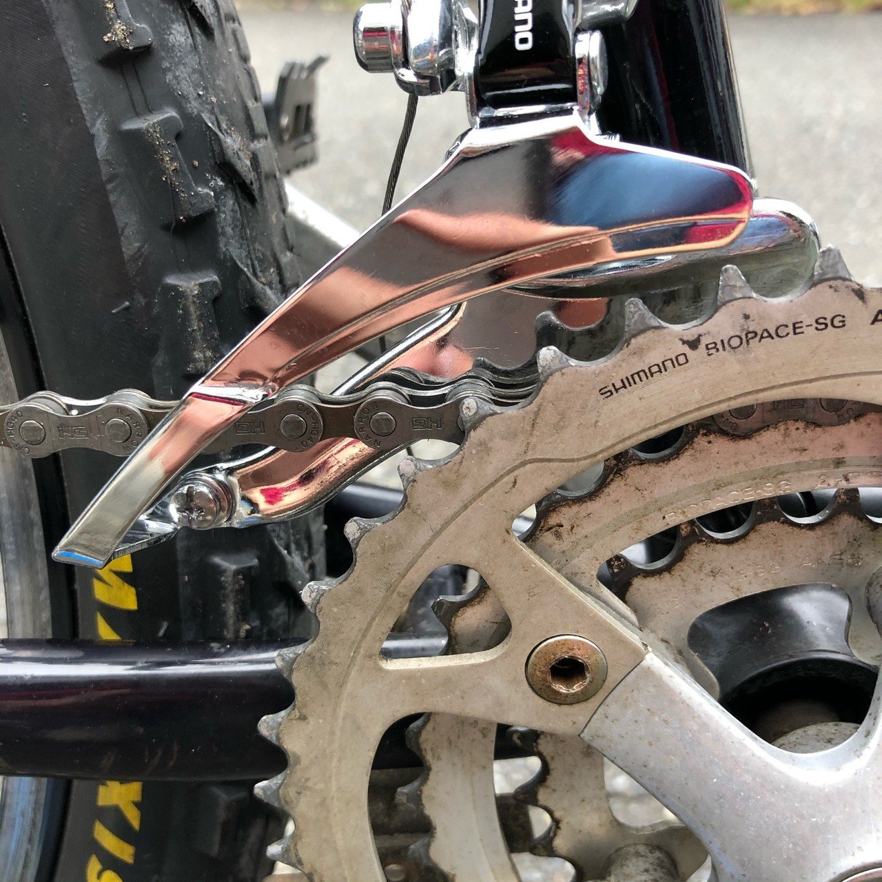 フロントディレイラーを試行錯誤する（パナソニック・マウンテン