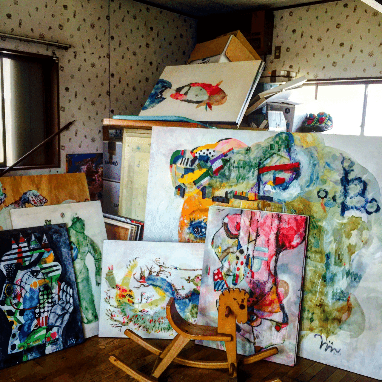 絵に情熱を注ぎ、絵に救われて世界がどんどん広がっていった話