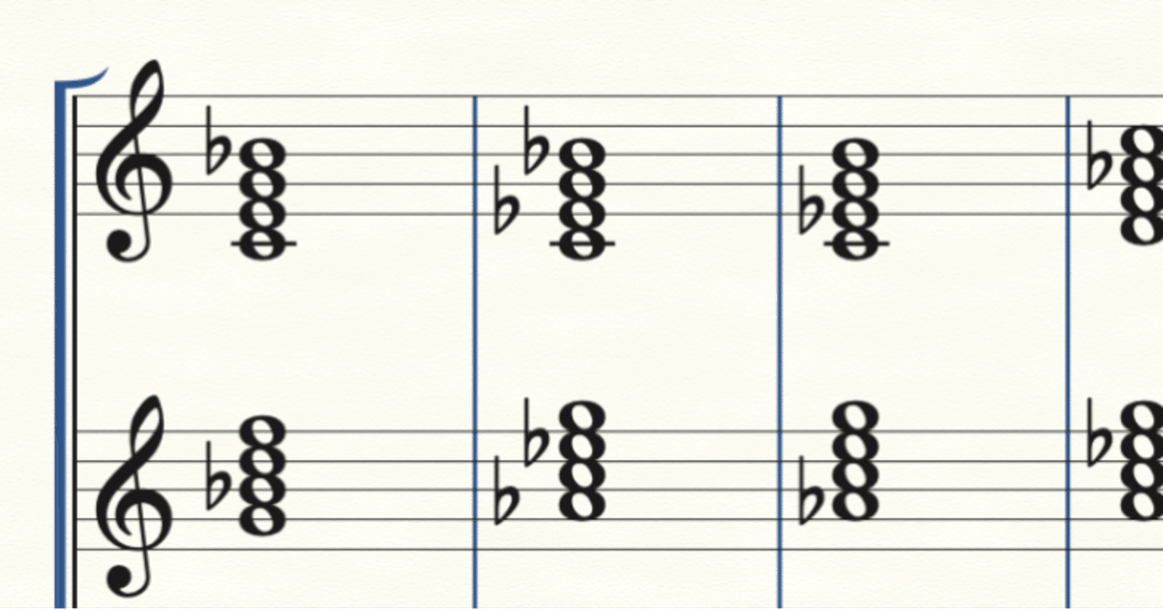 ピストン和声 23ピストン「非ドミナント和声ー7の和音」｜しもきん