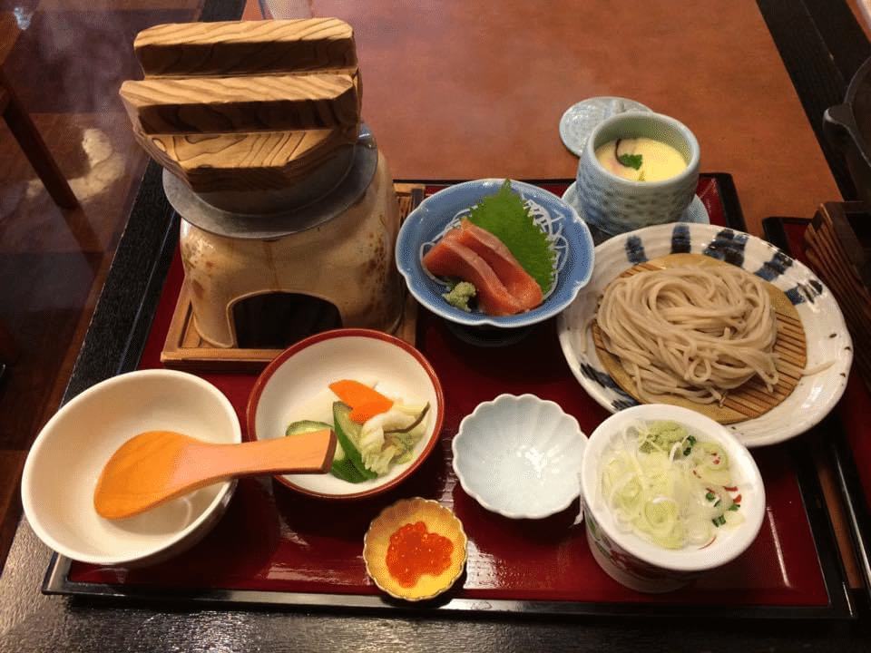 食事 白井の ばんどう太郎 白井店 の秋の北海釜飯と元気豆富と坂東かつ鍋とまるごとパリパリ海老 桔梗の花 도라지 Note