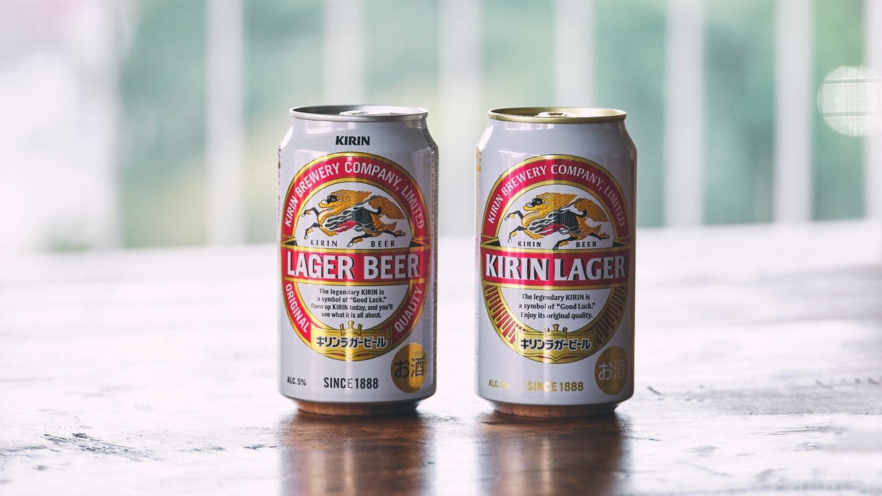 KIRIN ラガー缶1980年