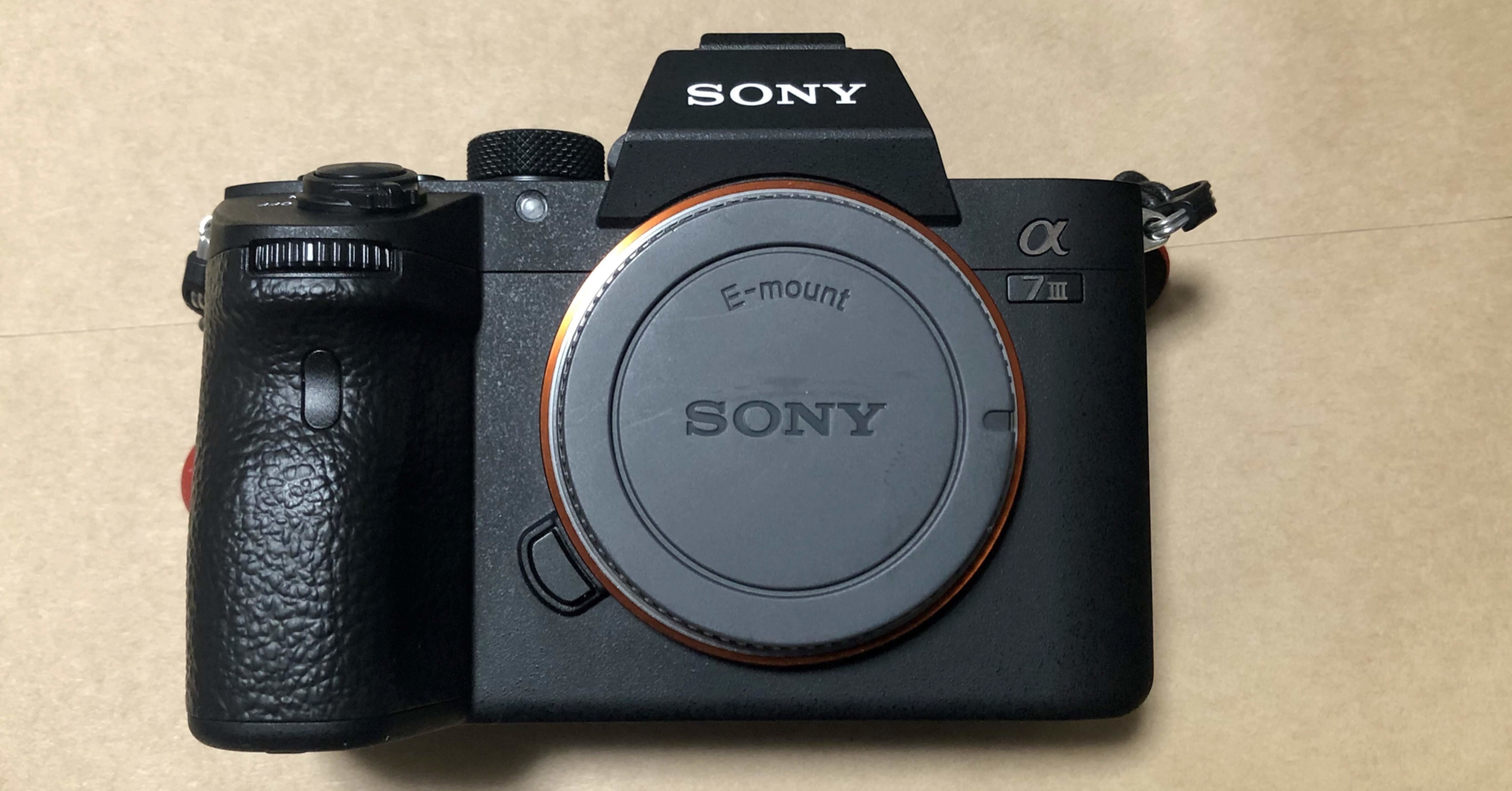 SONY α7 III 【中古美品】SONY α7Ⅲ ILCE-7M3 ボディ 箱とSDカードの