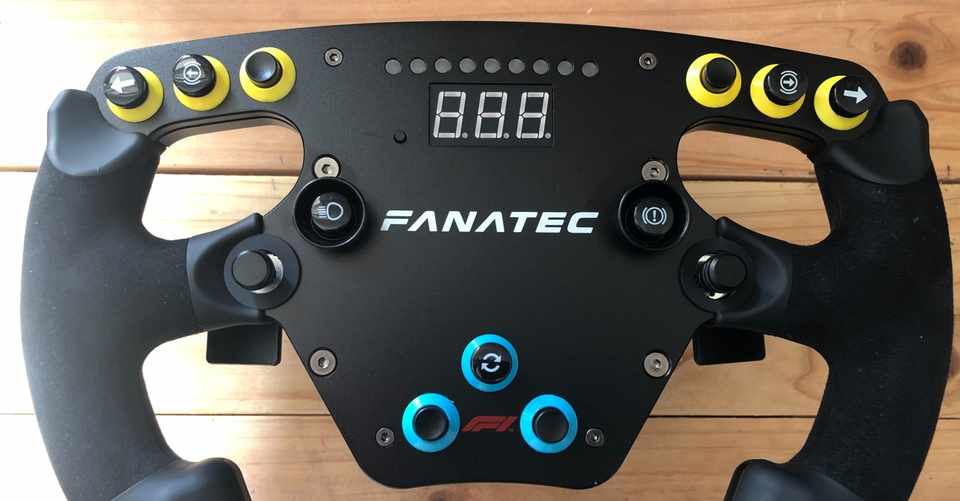 The Review Of Fanatec Clubsport Steering Wheel F1 Esports Mask Note