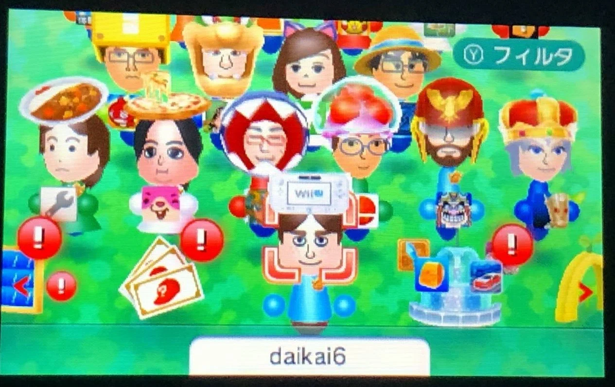 すれちがい広場』で出会った名も知らぬMiiたち【3DSの思い出】｜daikai6