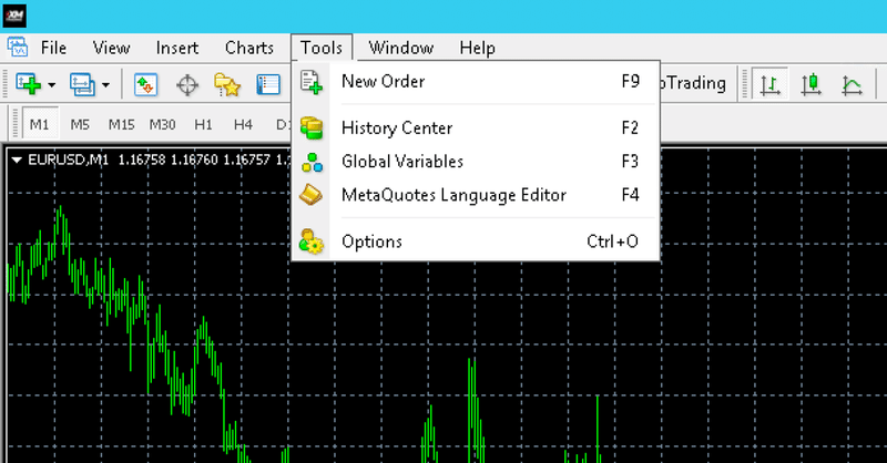 Mt4 重い時に軽くする方法 チャートのバー表示数を減らす Fx Traderscafe Note