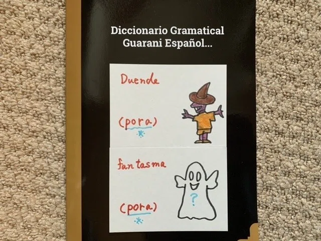 ハロウィン前夜なのでスペイン語 ときどきグアラニー語 のオバケ関連単語カードを作ってみる ヤシロ 八代矢於紀 怪談 フォークロア 怪奇文学を集めるのが好き な読書マニア Note