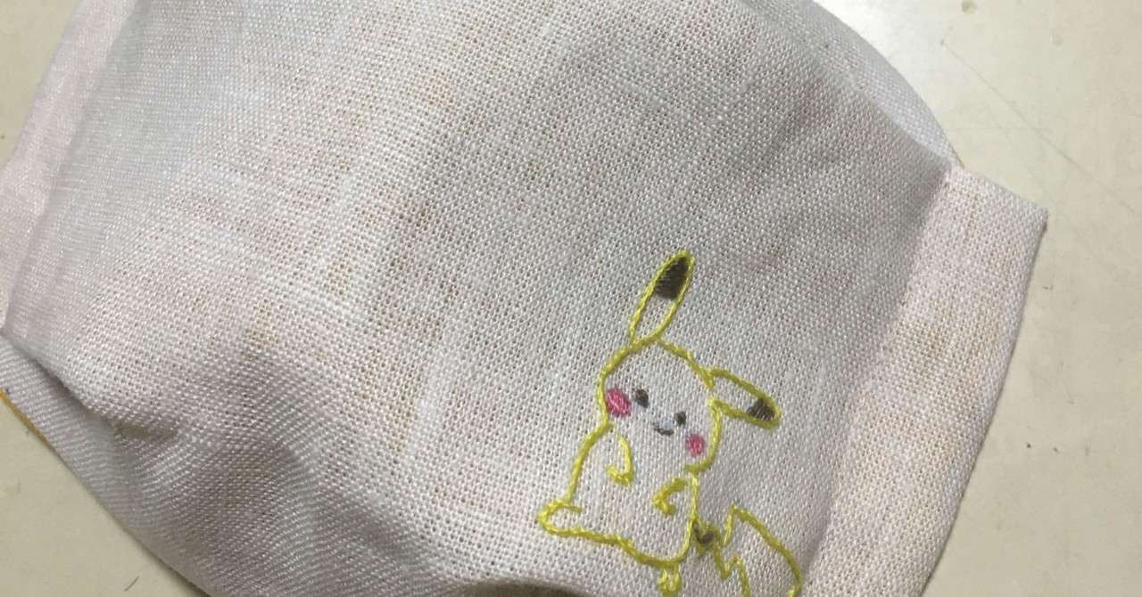 刺繍マスクを作った ステッチイデー ミスタードーナツ ポケモン 刺繍しながらのんびり新潟暮らし 刺繍マスクを作った ステッチイデー ミスタードーナツ ポケモン 刺繍しながらのんびり新潟暮らし