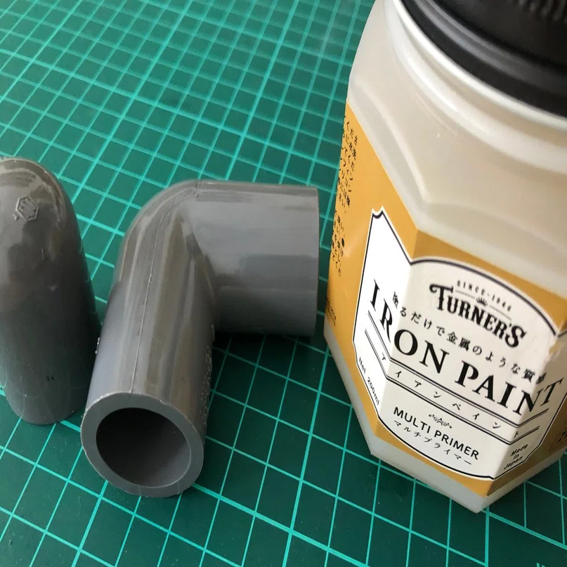 Diy 塩ビ管のトイレットペーパースタンド オレンジ Note
