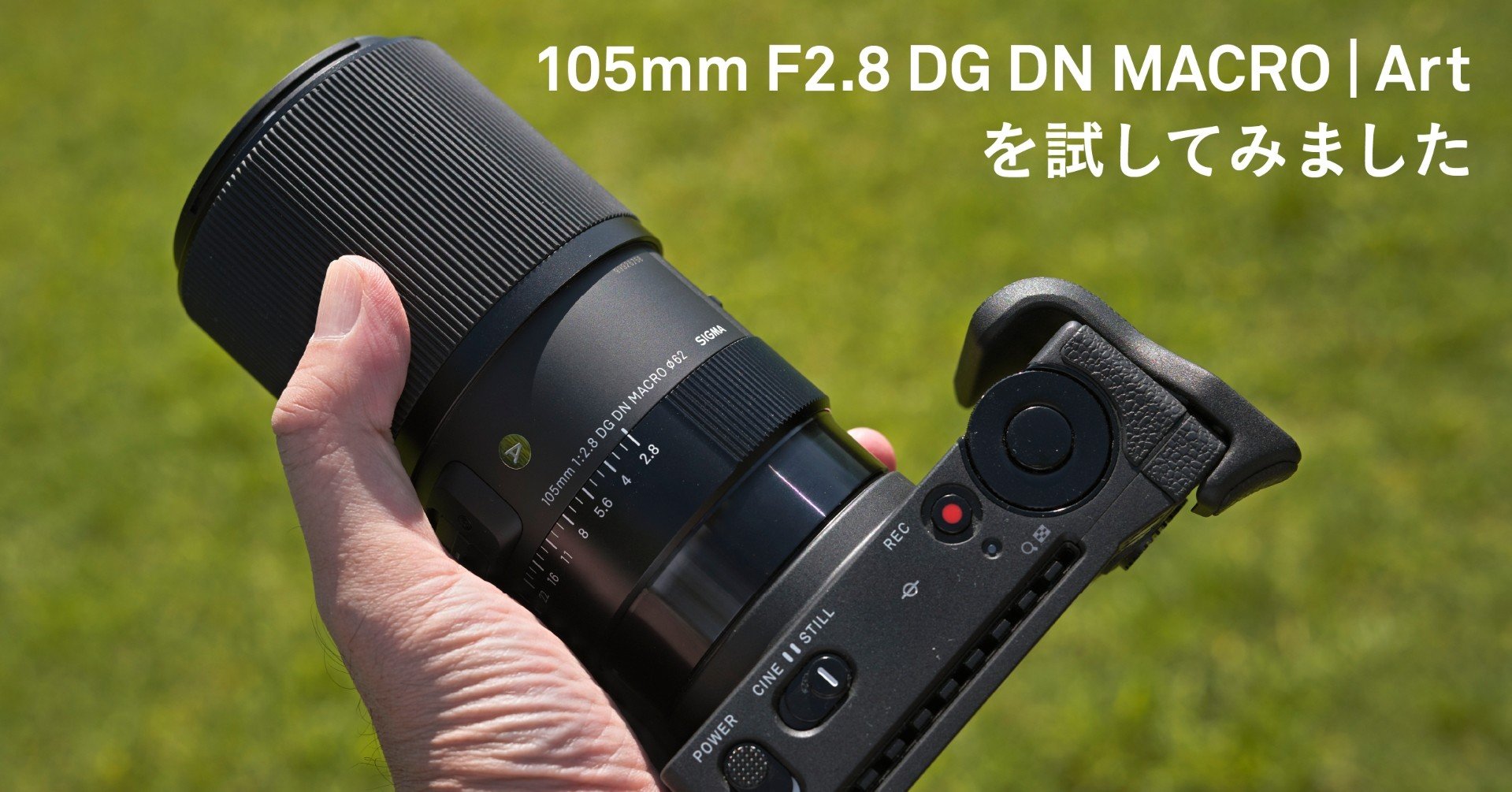 【良品】SIGMA 105mmF2.8 DGDN MACRO 【ソニーE用】