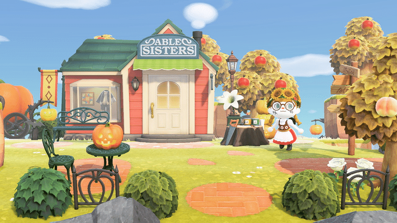 あつ森 13 いよいよ明日 ハロウィンなパーティー会場が完成しました 島クリエイター あみゅう Note