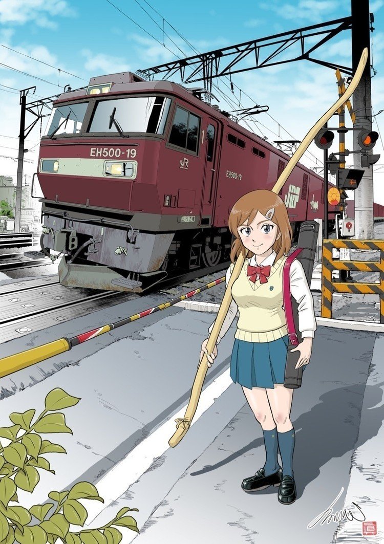 イラスト 鉄道 窪田真二 Note