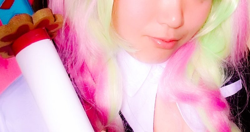 やしゅのコスプレ 鬼滅の刃 甘露寺蜜璃さん やしゅ 秋田のライター ファーマー note