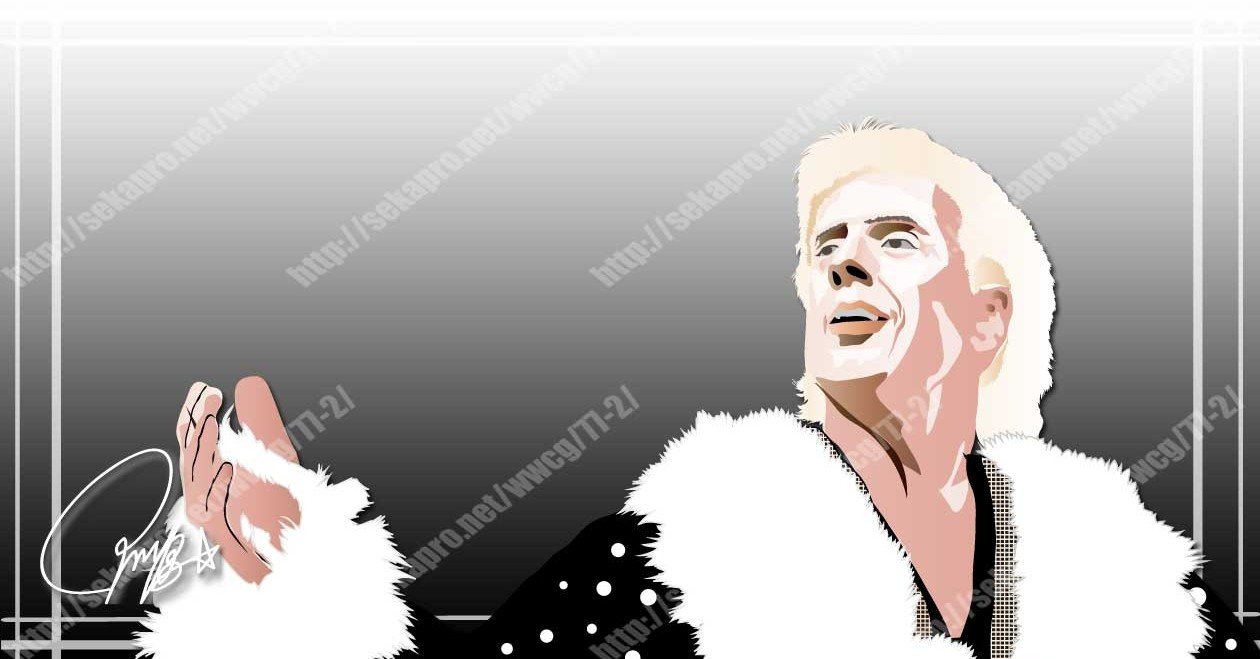 リック・フレアー　WWEクラシックスーパースター ネイチャーボーイ” リック・フレアー Tシャツ「RIC FLAIR