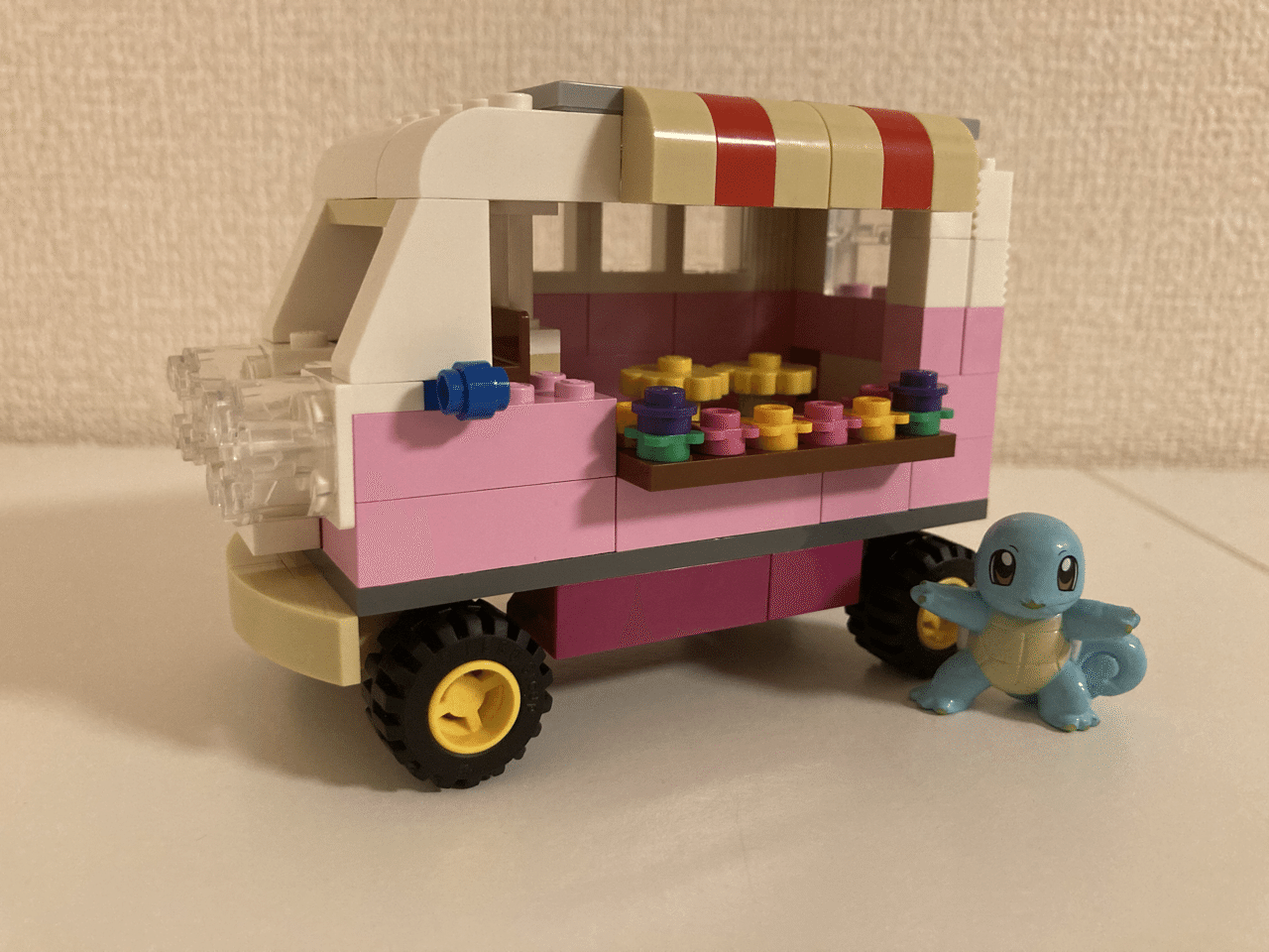 レゴ作り方2 黄色のアイデアボックス だけで作る ピンクのフラワートラック あんり Note レゴ作り方2 黄色のアイデアボックス だけで作る ピンクのフラワートラック あんり Note