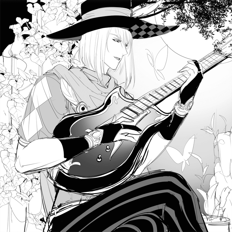 蒼鋼のドラグーン 吟遊詩人ルインカリオのイラストと設定 八神 旭 Note